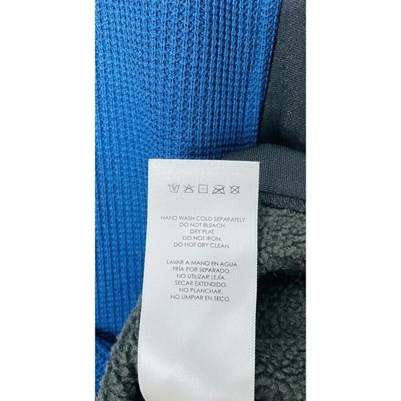 Spyder Jacket 1/4 Zip Pullover Large Mens Sweater Gait Knit Outdoor Logo Hiking - Picture 6 of 9